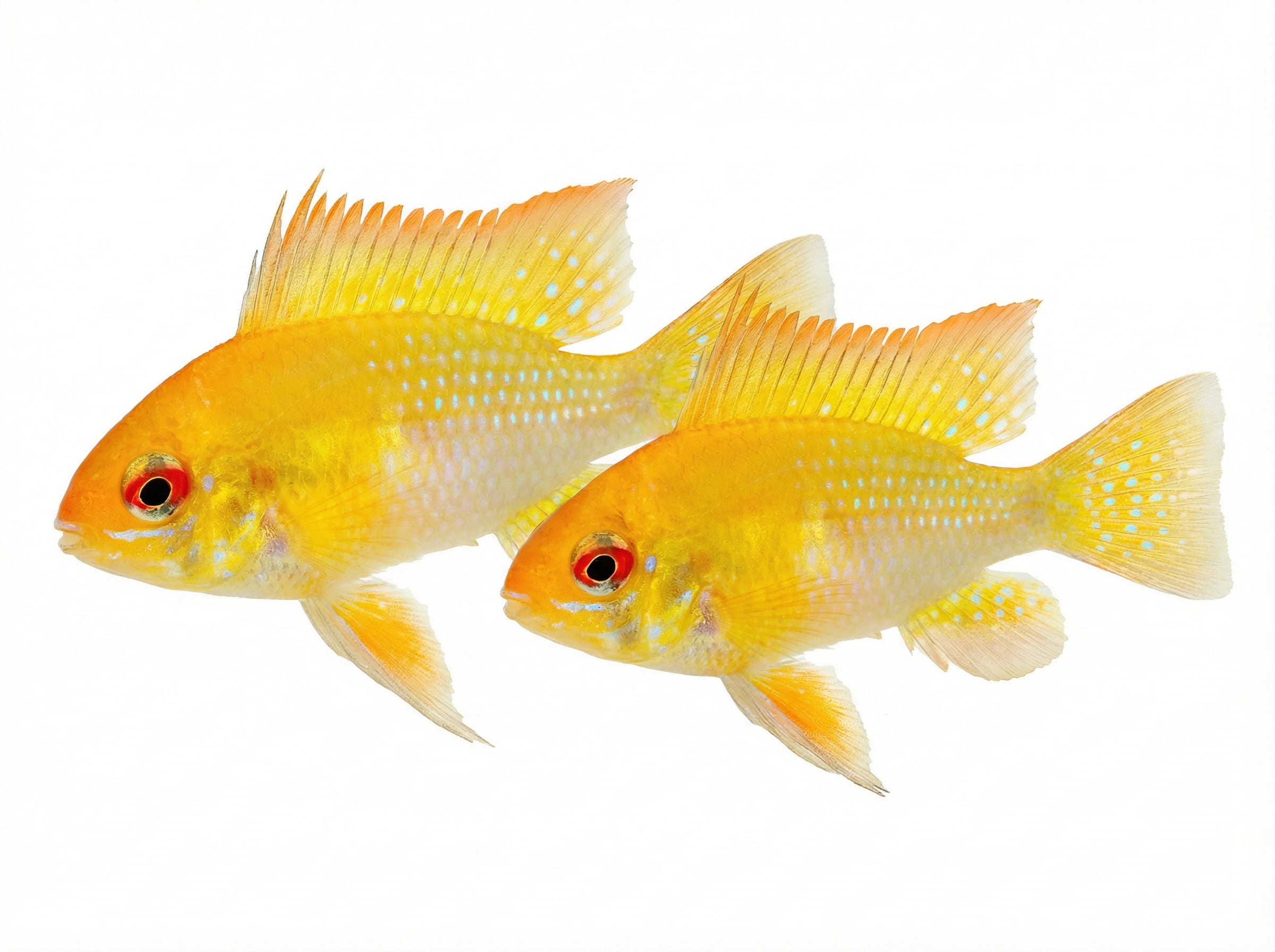 Lemon Gold Butterfly Cichlid (Microgeophagus ramirezi)